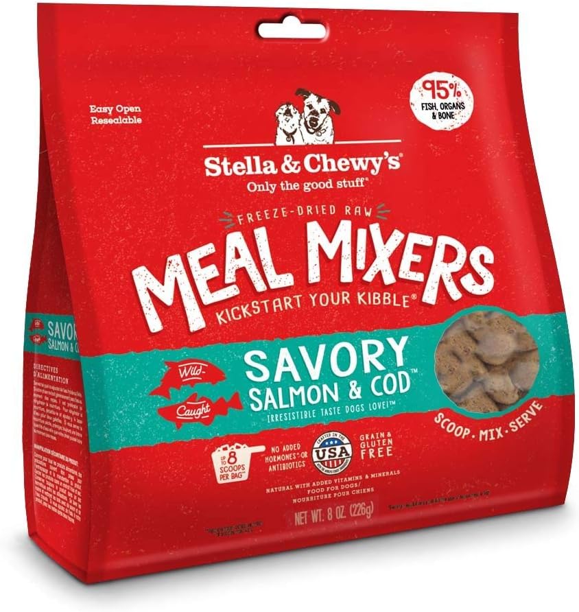 Stella & Chewy's Meal Mixers Salmon & Cod 8 oz - Happy Pet