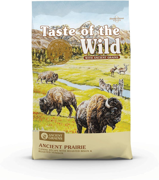 Taste of the Wild Ancient Prairie Ancient Grains Dry Dog Food 5 lbs - Happy Pet