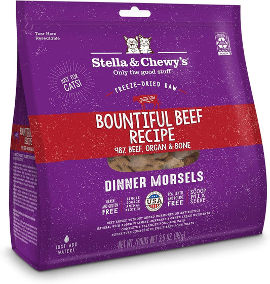 Stella & Chewy's Cat Dinner Morsels Beef 3.5 oz - Happy Pet