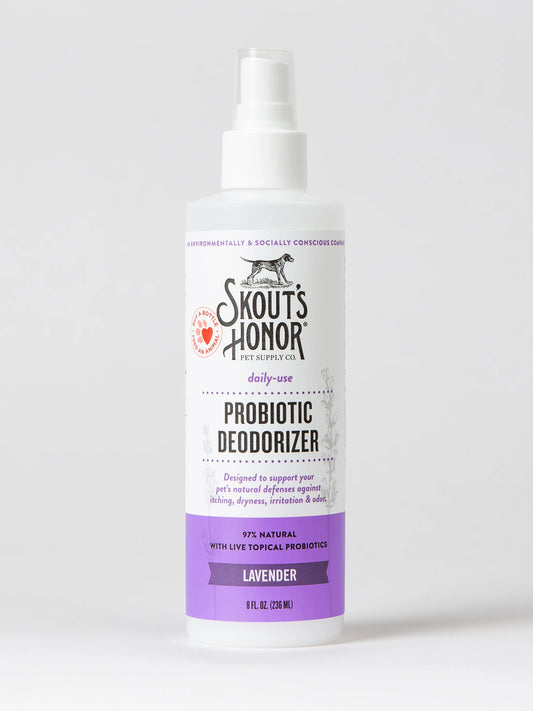 Skout's Honor Probiotic Deodorizer Lavender 8 oz - Happy Pet