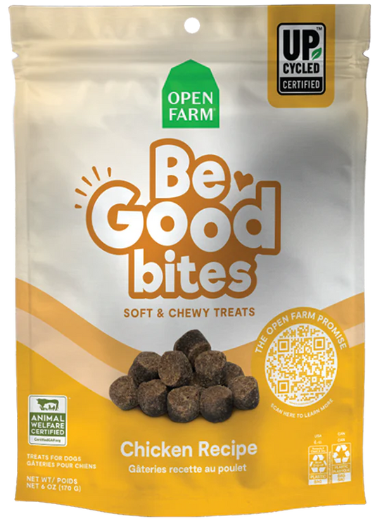 Open Farm Be Good Bites Chicken 6 oz - Happy Pet