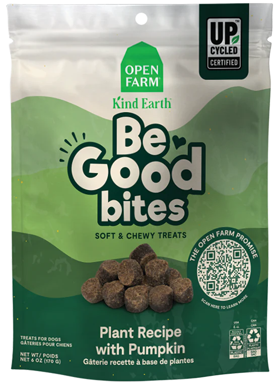 Open Farm Be Good Bites Plant Recipe with Pumpkin 6 oz - Happy Pet