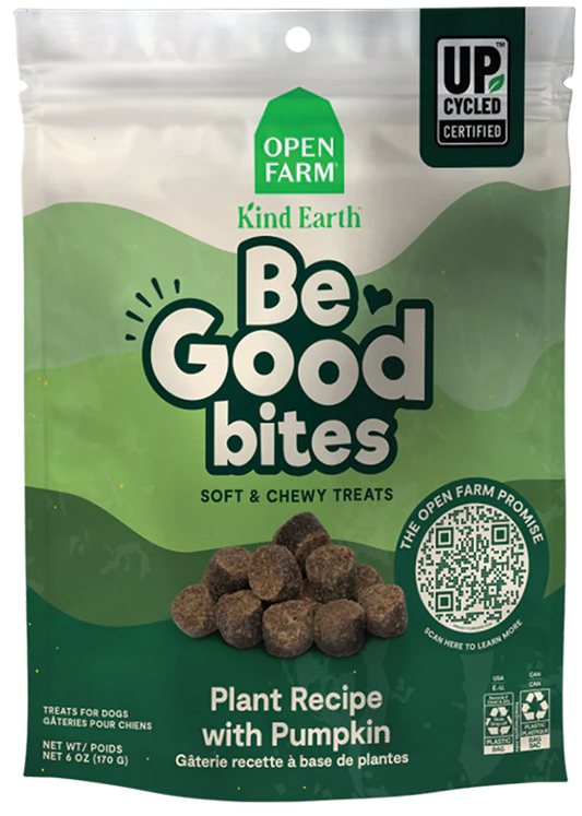 Open Farm Be Good Bites Plant Recipe with Pumpkin 6 oz - Happy Pet