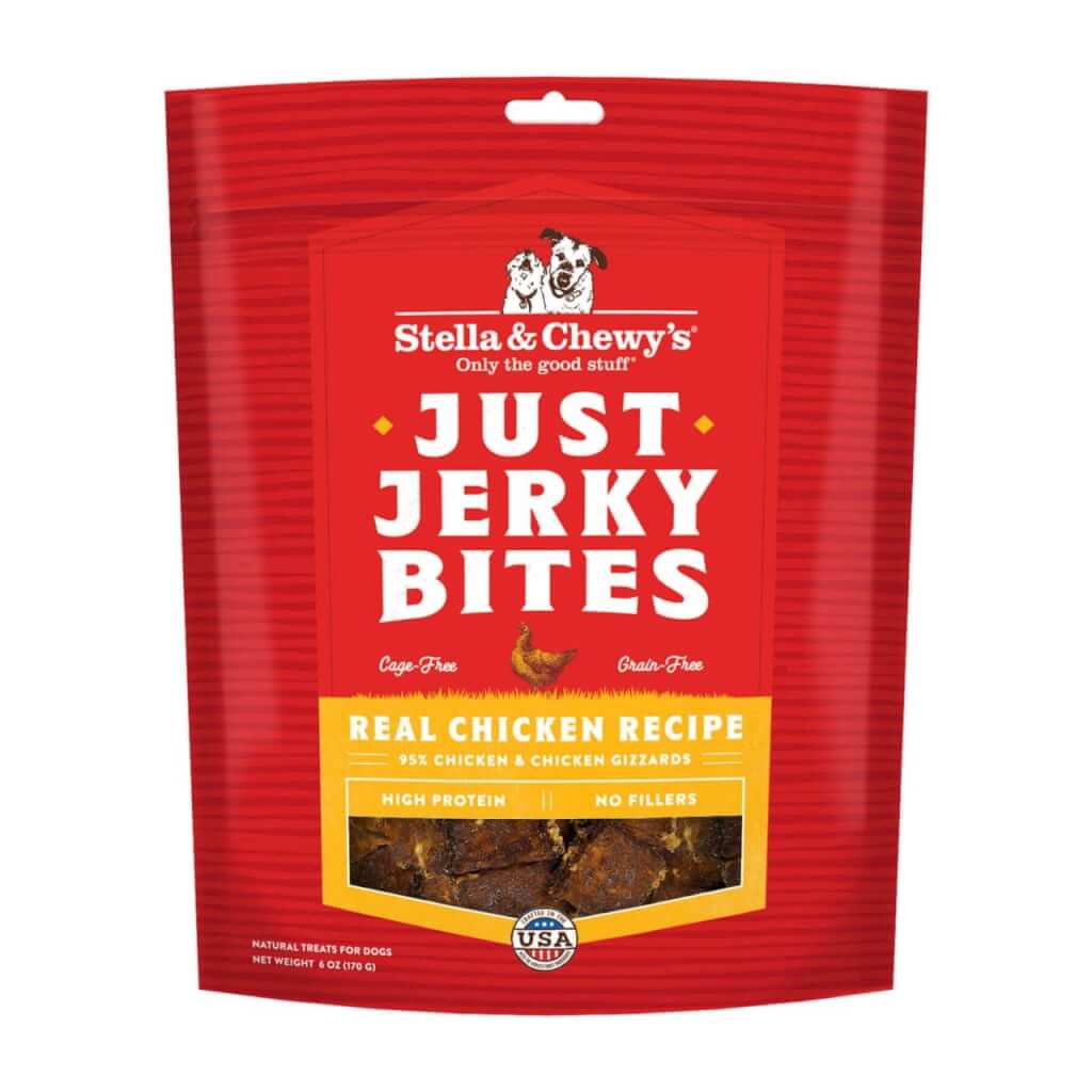 Stella & Chewy's Just Jerky Bites Chicken 6oz - Happy Pet