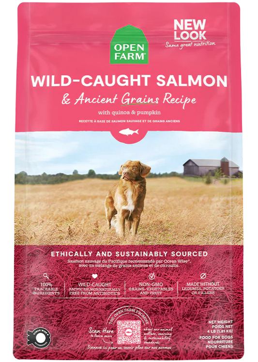 Open Farm Dog Salmon Ancient Grain - Happy Pet