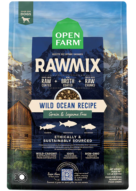 Open Farm Dog Rawmix Wild Ocean Grain Free - Happy Pet