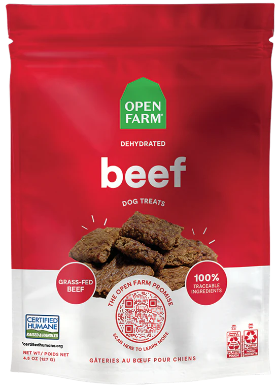 Open Farm Dehydrated Beef 4.5 oz - Happy Pet