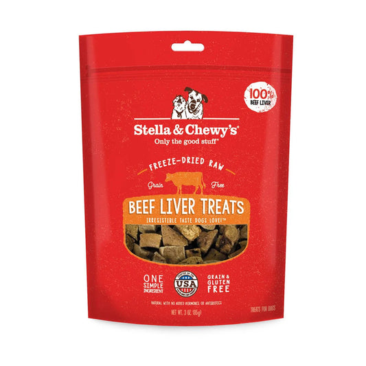 Stella & Chewy's Beef Liver Treats 3 oz - Happy Pet