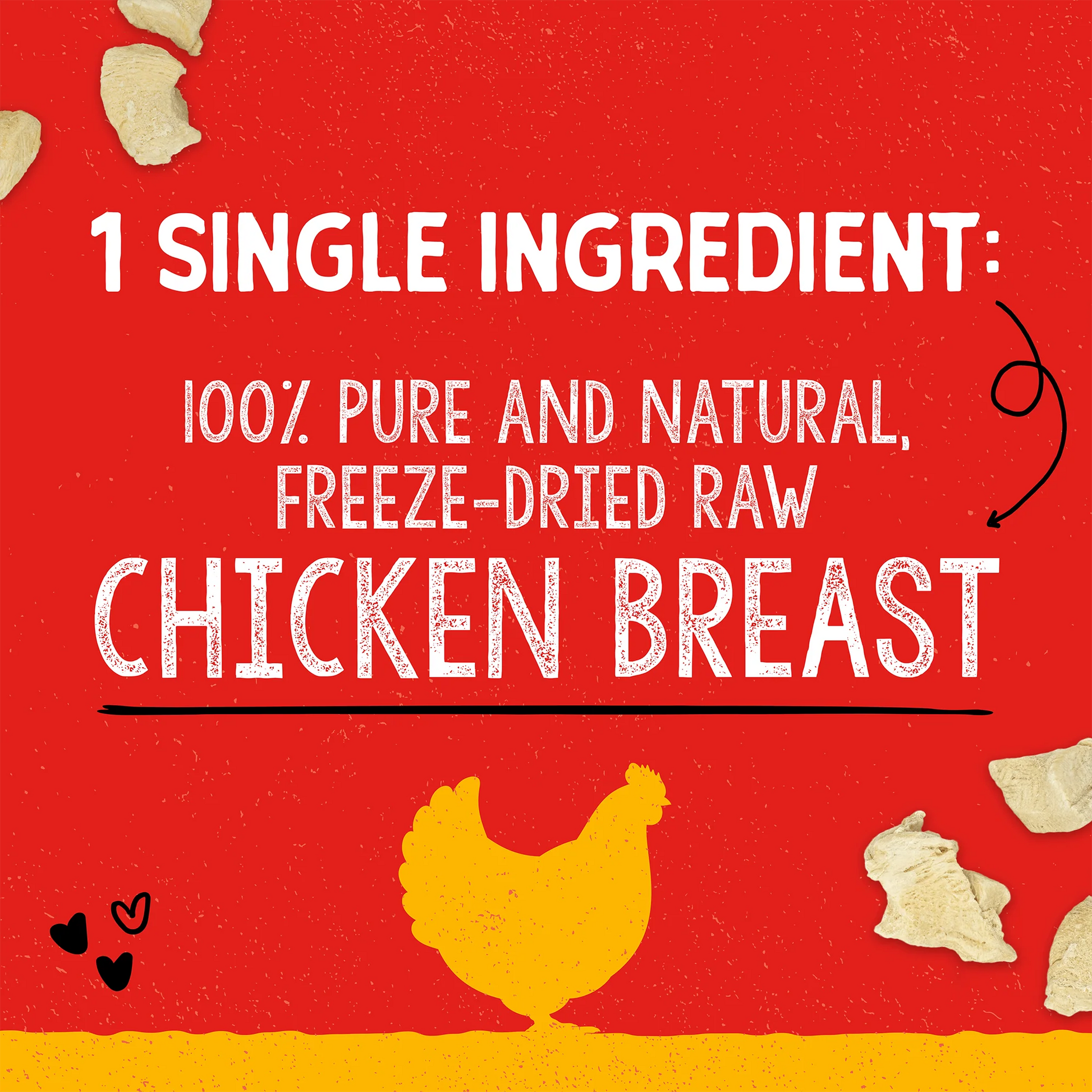 Stella & Chewy's Chicken Breast Treats 2.75 oz - Happy Pet