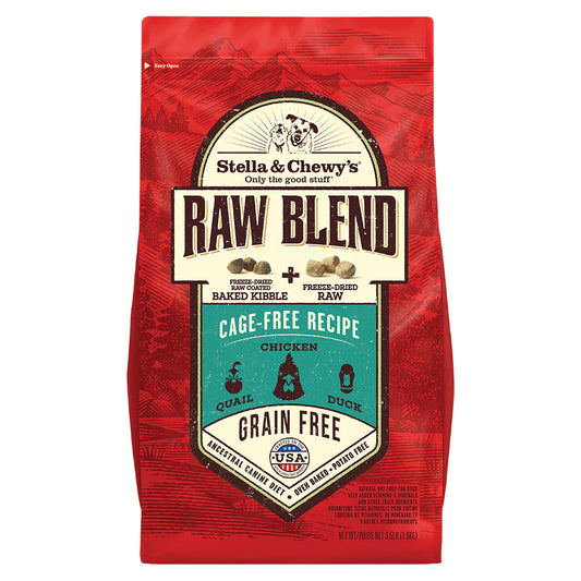 Stella & Chewy's Raw Blend Cage-Free Grain-Free 3.5 lbs - Happy Pet