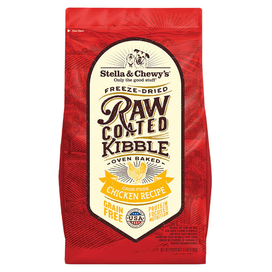 Stella & Chewy's Raw Coated Kibble Chicken Grain-Free 3.5 lbs - Happy Pet