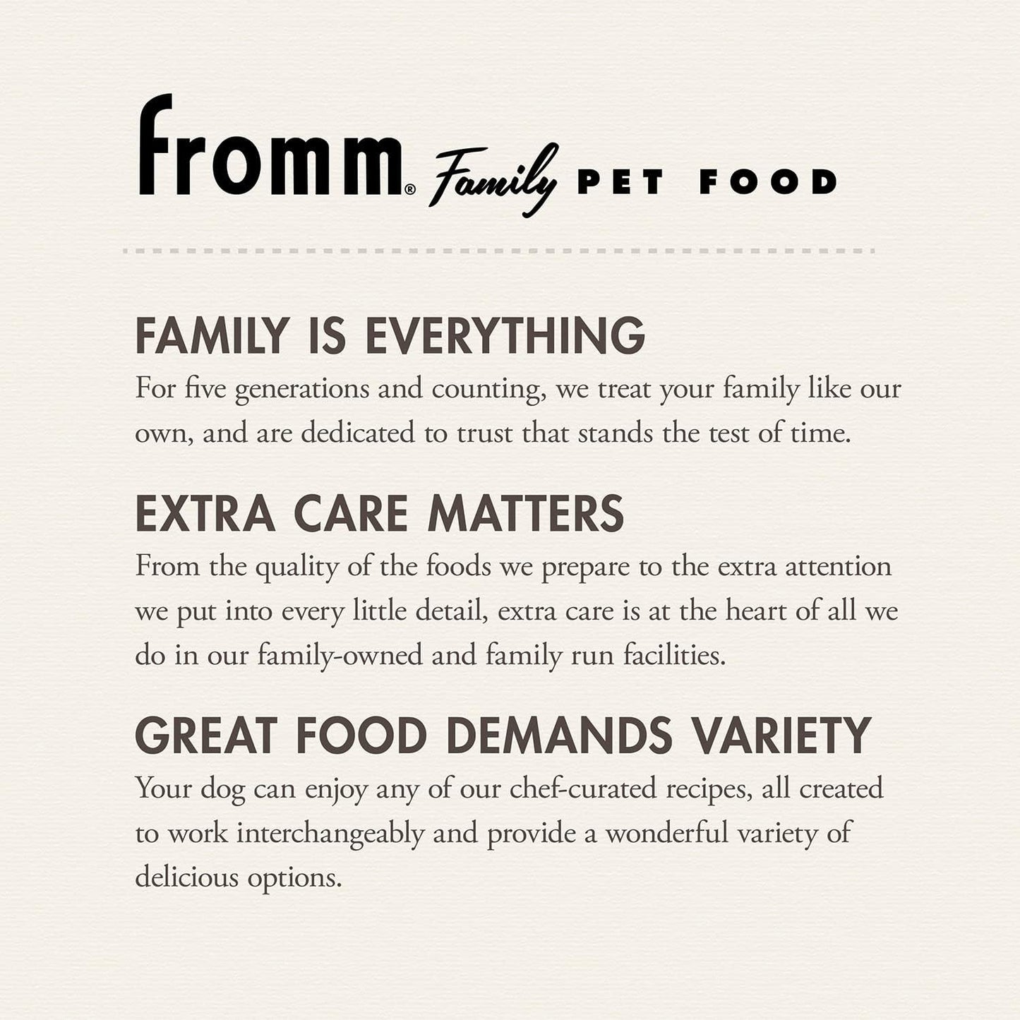 Fromm Lamb & Lentil Grain - Free 4 lbs - Happy Pet