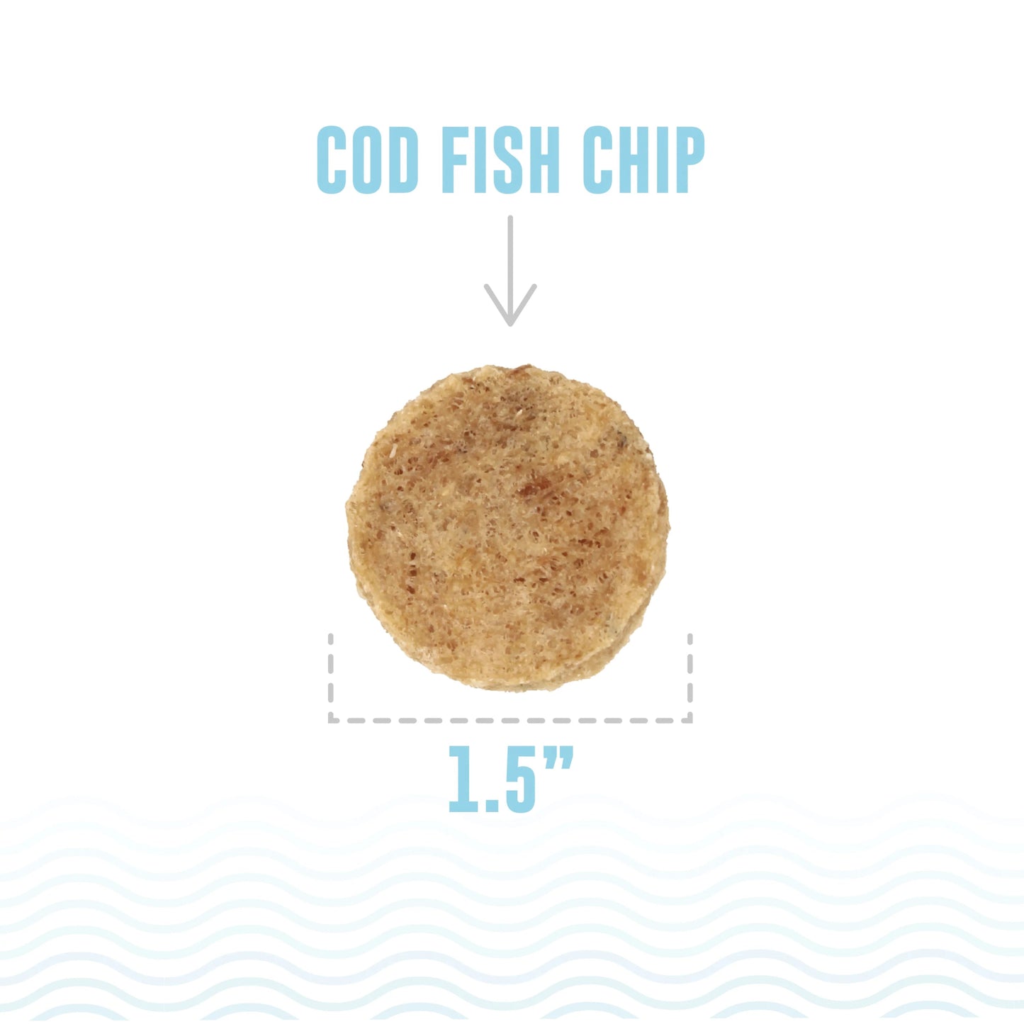 Icelandic+ Cod Fish Chips 2.5 oz - Happy Pet