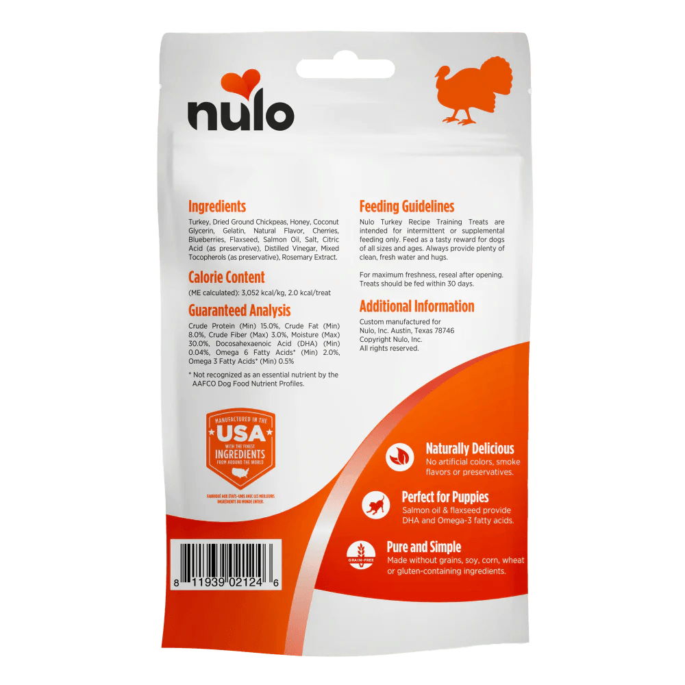 Nulo Trainers Turkey Recipe 4 oz - Happy Pet